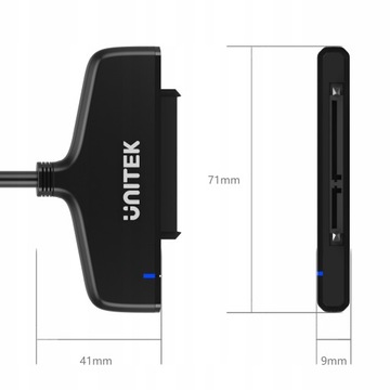 UNITEK Adapter Mostek USB-C 3.1 SATA III HDD SSD