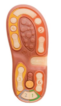 Сандалии профилактические Memo Capri 1DA - 34