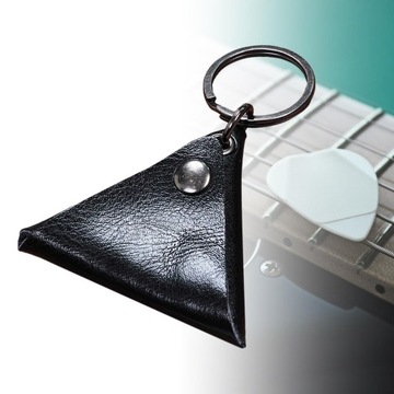 Сумка Plectrum Mini Leather Party Supplies Держатель для гитары, черный