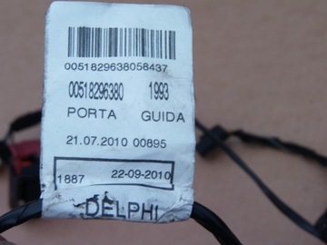 INSTALACE DVEŘE LEVÝ PŘEDNÍ FIAT GRANDE PUNTO EVO 5D 518296380 EVROPA