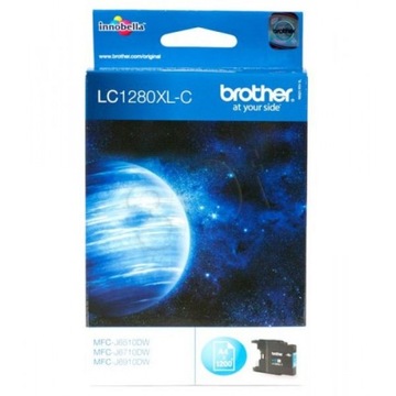 Tusz Brother LC-1280XL 1,2k C Oryginał