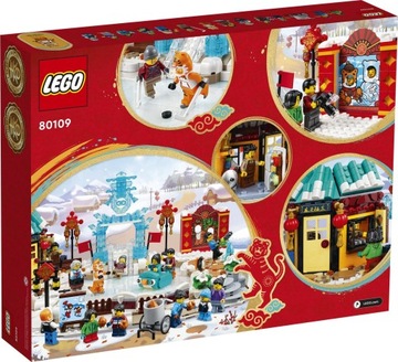 Lego 80109 Rok Księżycowy Festiwal Lodu