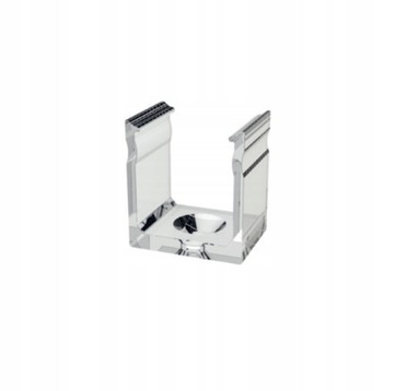 Черный монтажный кронштейн для угловых светодиодных профилей LUMINES C и H