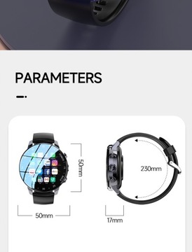 4G SmartWatch Android OS GPS Измерение артериального давления