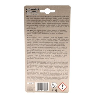 K2 ПЛАВАЮЩИЙ СИЛИКОН ДЛЯ СТЕКЛА ЛАМПЫ 21г