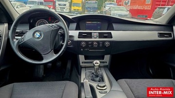 BMW Seria 5 E60 Sedan 2.5 525i 218KM 2006 BMW Seria 5 Zarejestrowany kombi bogata wersja gaz LPG 2.5 BenzynaLPG, zdjęcie 23