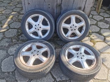 4× DISK HLINÍK MERCEDES 8.0" X 19" 5X112 ET 60