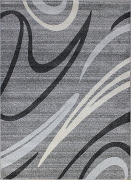 TRWAŁY NOWOCZESNY DYWAN SZARY 160x220 DO POKOJU