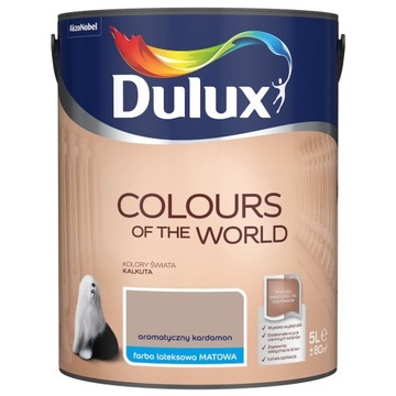 Dulux Kolory Świata Aromatyczny Kardamon Mat 5L