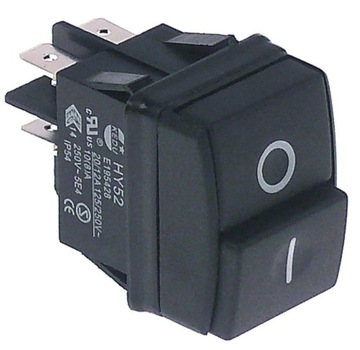 Przycisk - wymiar montażowy 30x22mm 250V 12A 0-1