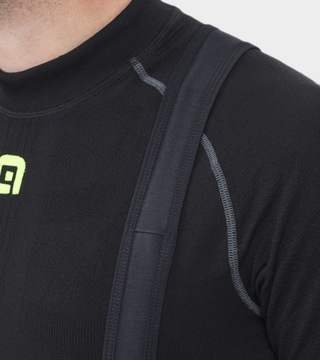 Spodnie rowerowe męskie Alé Cycling PR-R Road 3XL Czarno-Biały