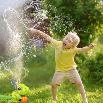 Вращающаяся САДОВАЯ ВОДЯНАЯ вертушка ДИНОЗАВР для детей