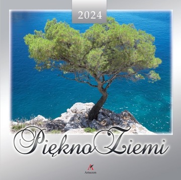 KALENDARZ ŚCIENNY 2024 33X33 PIĘKNO ZIEMI