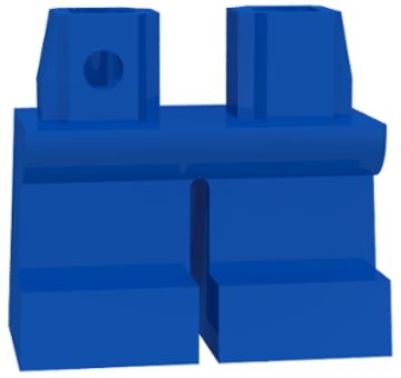 LEGO NOGI, NÓŻKI KRÓTKIE NIEBIESKIE NR 41879