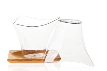 Pucharki do deserów ADMIRAL pojemniki do przekąsek wielorazowe 100ml 24szt