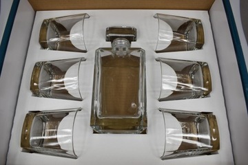 НАБОР ДЛЯ ВИСКИ ASTON ГРАФИН 0.75Л 6 СТАКАНОВ 280МЛ