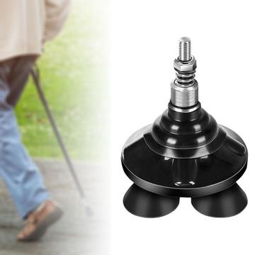 Сменный кончик трости. 4 ножки обеспечивают устойчивость при ходьбе, низкое вращение.