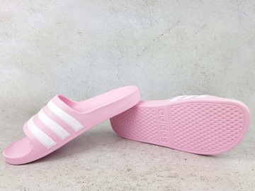 ADIDAS ADILETTE AQUA SHOWER KLAPKI PLAŻA BASEN RÓŻ