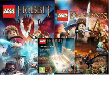 LEGO Władca pierścieni + LEGO Hobbit + DLCs (KLUCZ KOD STEAM BEZ VPN)
