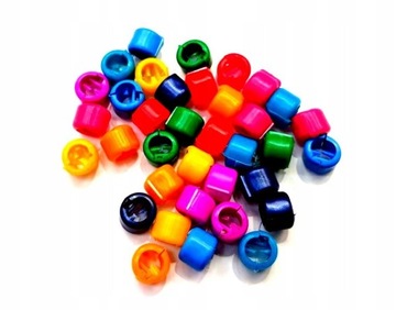 KORALIKI DO WARKOCZYKÓW AFRYKANKI ZATRZASK 108 szt