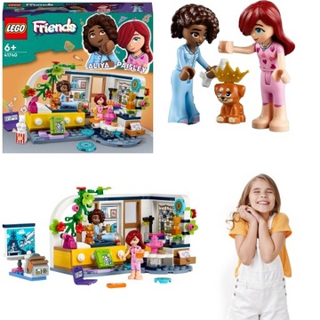 LEGO FRIENDS POKÓJ NOCOWANIE U ALIYI PRZYJACIÓŁKI