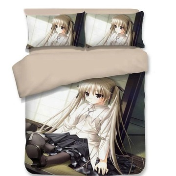 КОМПЛЕКТ ПОСТЕЛЬНОГО БЕЛЬЯ С УЗОРОМ АНИМЕ YOSUGA NO SORA KASUGANO SORA