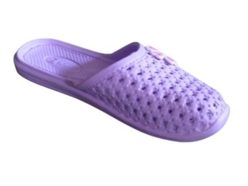 ШЛЕПКИ ЖЕНСКИЕ С ЗАКРЫТЫМ НОСКОМ, АЖУРНЫЕ, ЛЕГКИЕ РАЗМЕРЫ. 39 25,5 см