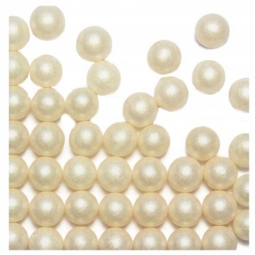 POSYPKA PEREŁKI CUKROWE MIĘKKIE BŁYSZCZĄCE 4mm 25G