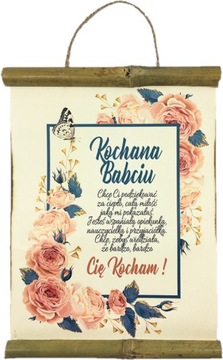 PREZENT DLA KOCHANEJ BABCI - DYPLOM
