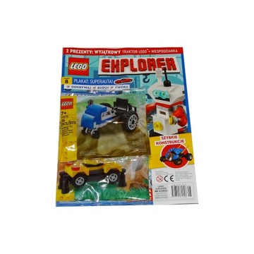gazetka magazyn LEGO Explorer 8/2023 klocki