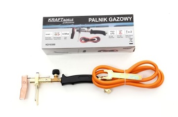 ПАЯЛЬНИК С ГАЗОВОЙ ПАЯЛЬНОЙ ГОРЕЛКОЙ.