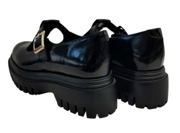 Туфли Karino 4779 R.37 кожа черный лак