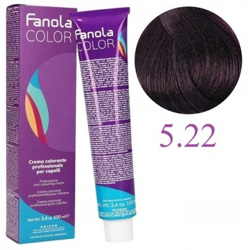Fanola Crema Colorante Farba 100ml Nr 5.22