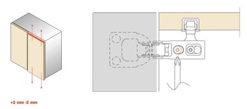 SALICE - Петля для складной двери 35mm