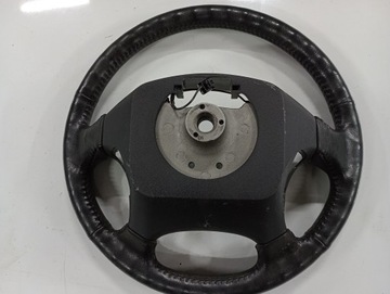 KIA SPORTAGE II VOLANT KOLO ŘÍDÍCÍ KOŽENÉ LEMOVAT