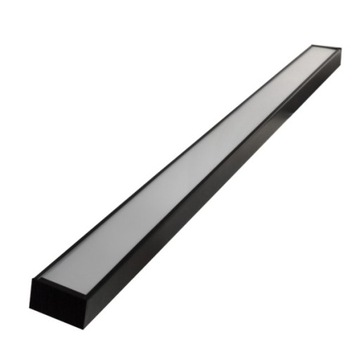 Oprawa LED wisząca Cynideco 30W 4000K 1,2m czarna IP20