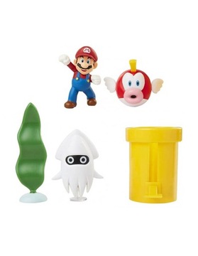 ZESTAW 5 FIGUREK SUPER MARIO UNDERWATER DIORAMA