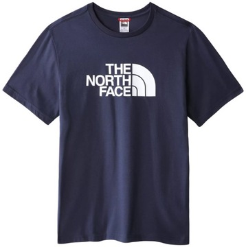 T-shirt Męski TNF NF0A2TX38K2 M S/S EASY Granatowy M