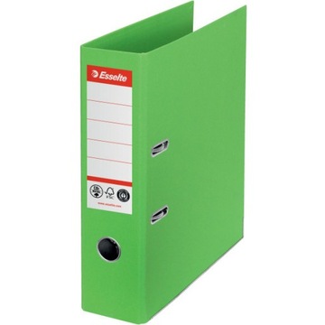 Segregator na dokumenty A4 75mm No.1 zielony 627567 ESSELTE Kompensacja CO2