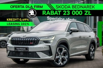 Skoda Kodiaq II 2026 Škoda Kodiaq Skoda Kodiaq RS 2.0 TSI 265 KM DSG