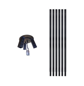 Trójnóg do wiertnicy studni PWSAM + 6 przedłużeń