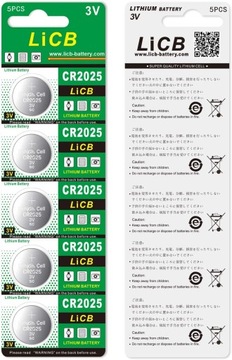 Bateria alkaliczna CR2025 5szt.