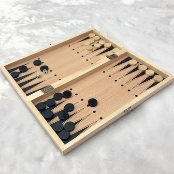 ФОН ДЛЯ ШАХМАТНОЙ ИГРЫ ЧЕКИ БОЛЬШОЙ XXL ДЕРЕВЯННЫЙ ПОДАРОК ​​3в1 32 x 32 см