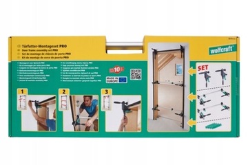 ZESTAW DO MONTAŻU FUTRYN PRO 3676000 WOLFCRAFT