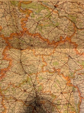 КАРТА ЛОДЗИНСКОГО ВОЕВОДСТВА ВТОРОЙ РЕСПУБЛИКИ ПОЛЬША С.ЗЕЙПЕЛЬТ ЛОДЗЬ