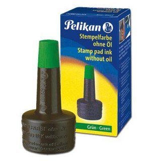Tusz do pieczątek Pelikan PN351239 28 ml zielony