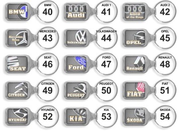 Brelok metal RATOWNIK OSP inne służby GRAWER [OPD]