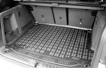 Toyota Aygo X 2022 года, резиновые коврики с швеллерами