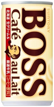 Kawa BOSS Cafe Au Lait z mlekiem 185ml Suntory Japonia