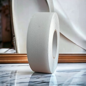 Лента противоскользящая CLEAR Krystal ПВХ для ванной 6м ПРЕМИУМ для босых ног